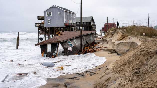 More beachfront homes in the Outer Banks have fallen into the Atlantic