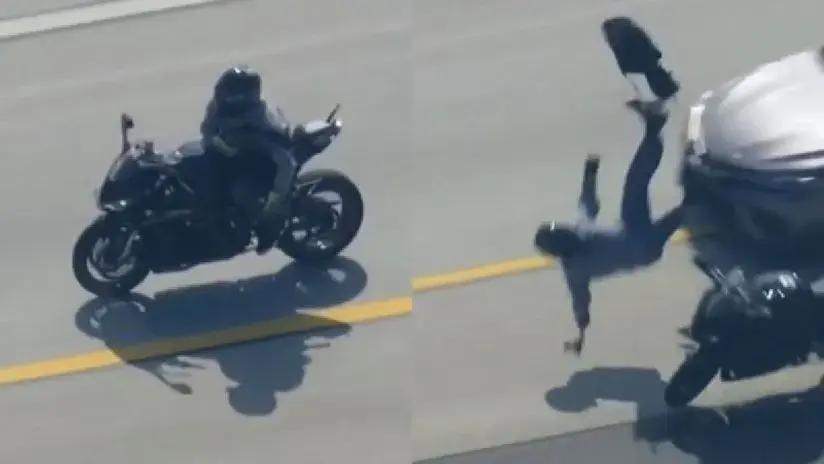 Sospechoso de asesinato protagonizó intensa persecución en EE.UU.: fuga culminó en un impactante accidente [VIDEO]