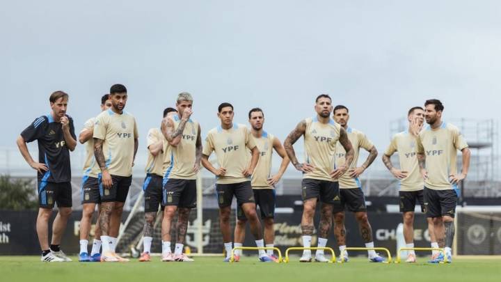 Sin Messi: la posible formación de la Selección Argentina en el primer amistoso de la Fecha FIFA