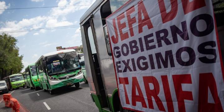 Transportistas cancelan bloqueos programados hoy 29 de octubre en CDMX