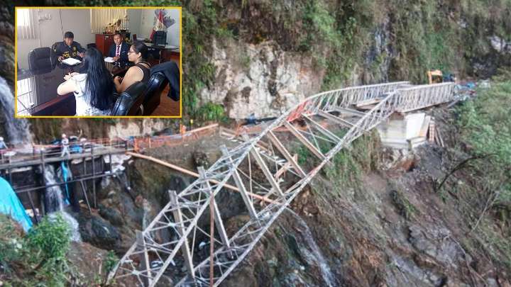 Fiscalía Anticorrupción investiga colapso de puente antes de su inauguración