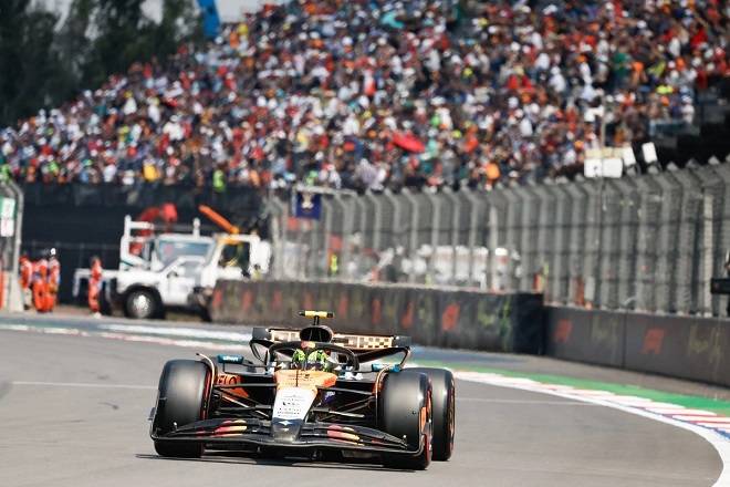 Norris se queda con la pole en el GP de México