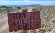 Playa "El Chuequito Grande" en Camarones