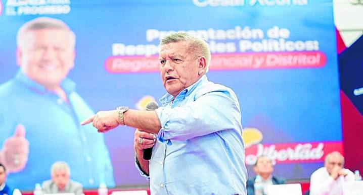 JNE declaró infundada apelación de César Acuña y confirmó infracción por proselitismo
