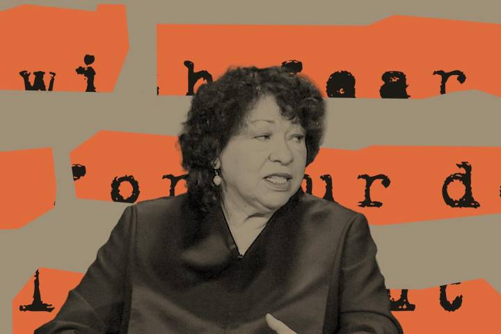 Sonia Sotomayor is the Supreme Court's great dissenter on one issue.