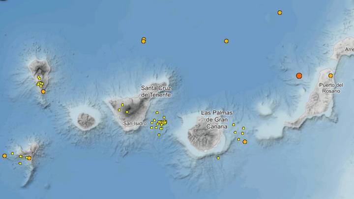 Nuevo temblor en Canarias: un terremoto de 3,4 mbLg se siente en varias zonas de Tenerife