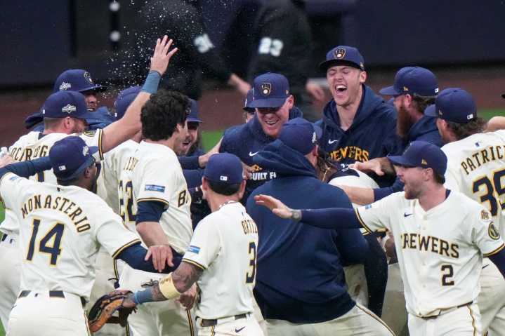 NL Division Series: Brewers’ 3 home runs propels club into NLCS to face Dodgers