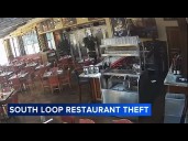 Suspect steals from South Loop restaurant while customers dine nearby, surveillance video shows