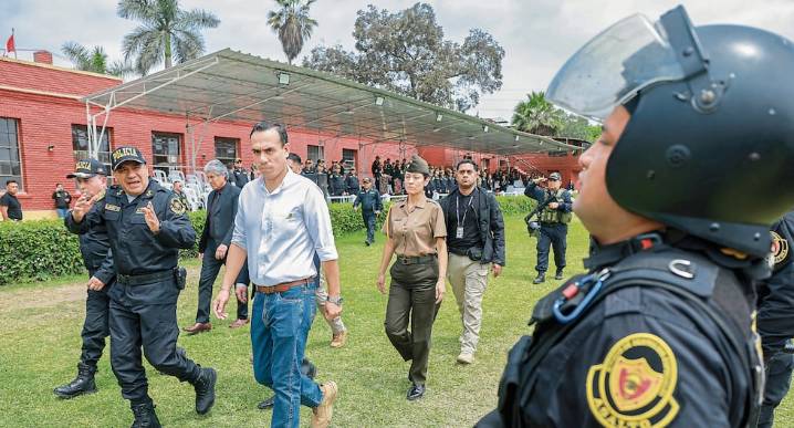 Presidente José Jerí ordena visitas a comisarías para impulsar lucha contra la delincuencia