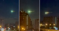 Un objeto brillante iluminó el cielo de Moscú