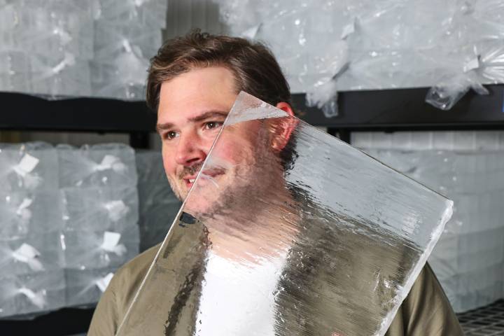 Atlanta’s iceman delivers clear ice to your favorite bars and restaurants