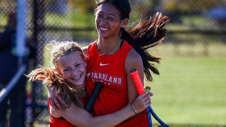 Parkland sophomore Lee, freshman Pollard earn doubles gold with 3