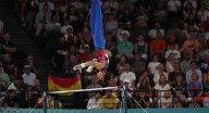Ángel Barajas quedó a un paso del podio tras la final de Barras Paralelas en el Mundial de Gimnasia de Indonesia