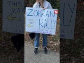 Large Crowds Arrive For Mamdani New York City Rally