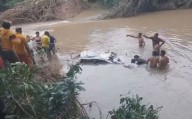Car swept away in river recovered with body inside in Odisha