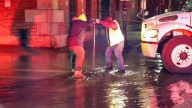 Charlestown water leak, crews on scene