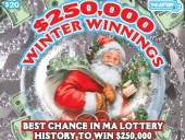 Mass. State Lottery winner: Top $250K prize won in brand new $20 game