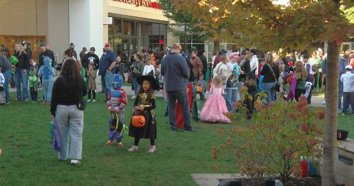 Families celebrate spooky fun at Hilldale