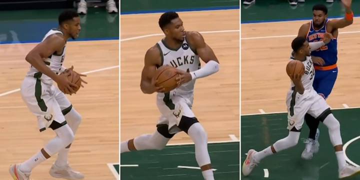 “Puede no gustar, pero es legal”: la jugada del griego Giannis Antetokounmpo que debate toda la NBA