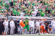 Oregon running back Jayden Limar expected to be out for ‘a little bit’