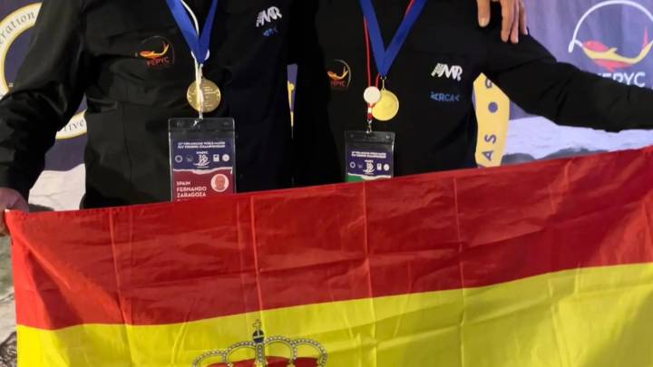 Dos aragoneses se proclaman campeones del mundo de pesca con España