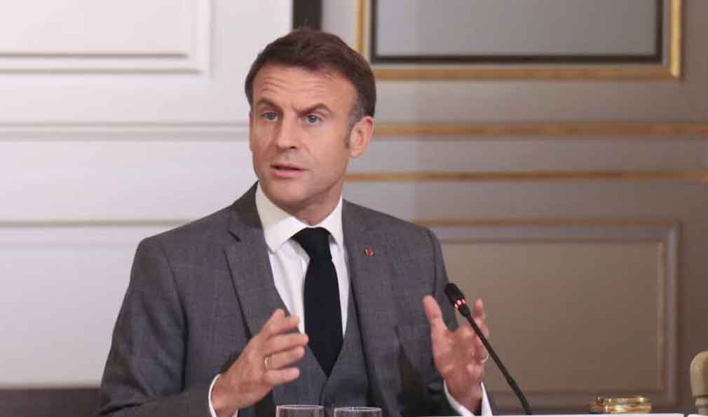 Macron saluda acuerdo para Gaza y fustiga colonización de Cisjordania