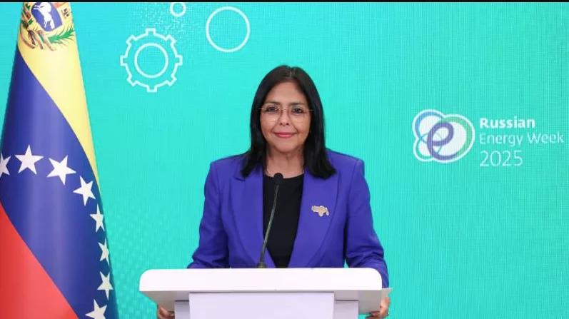Vicepresidenta Rodríguez: 26% de la producción mundial de petróleo está bajo sanciones ilícitas