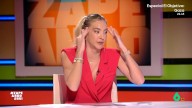 Isabel Forner se 'enfada' con sus compañeros de Zapeando: "Aquí me estáis comiendo el cerebro"