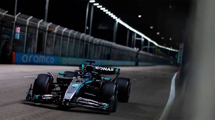 George Russell ganó el GP de Singapur y McLaren obtuvo el bicampeonato de Constructores