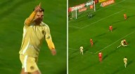 ¡No quiere 'tri'! Ampuero se lució con un golazo de larga distancia para el 1