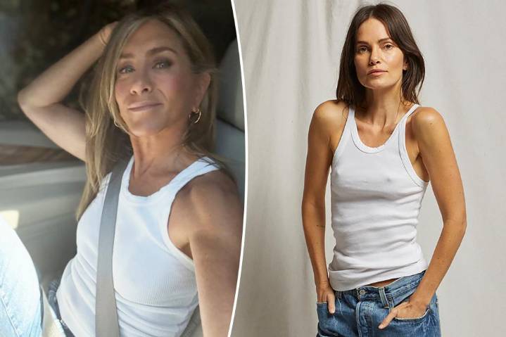 Jennifer Aniston's 'perfect' white tank top has glowing reviews