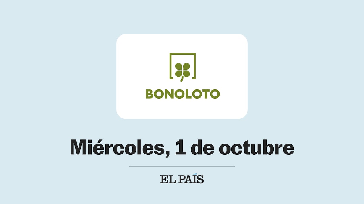 Bonoloto: comprobar sorteo del miércoles 1 de octubre