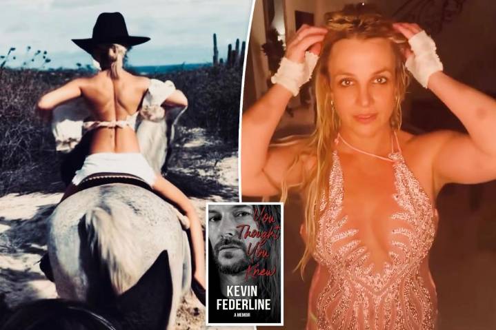 Britney Spears claims she has 'brain damage' as Kevin Federline memoir drama rages on