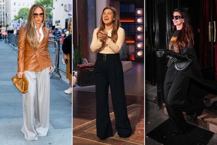 Kelly Clarkson, Anne Hathaway, and More Stars Are Wearing Slacks