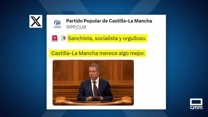 Polémico vídeo del PP: recortan una declaración de Page y el PSOE les acusa de manipulación