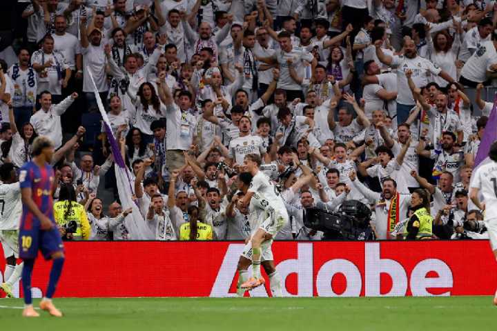 El Real Madrid gana el Clásico 2-1 ante el Barcelona