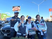 Entregan regidores del PAN primer informe en la Diana