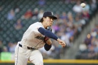 Deadspin | Mariners leave P Bryan Woo (pec) off ALDS roster