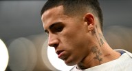 Enzo Fernández fue agredido por hinchas del Bnefica en pleno partido por Champions League 
