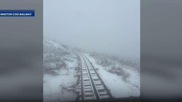 Nearly two dozen hikers rescued from Mt. Washington after early season snowfall