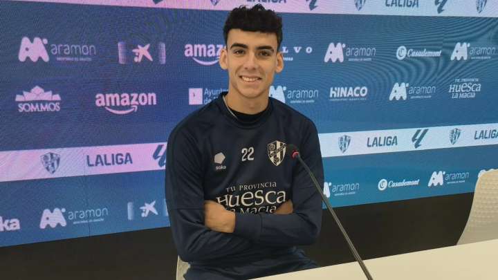 Ángel Pérez: "El Huesca es el lugar idóneo para que todo jugador pueda crecer"