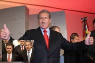 EXGOBERNADOR MONTIEL JURA AMOR ETERNO AL PRI