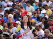 Machado congratulated by Trump, dedicates Nobel partly to him