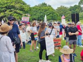 Thousands expected Saturday at No Kings protest