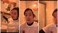 Extranjera entra al baño de un restaurante y lo que se encuentra es casi salido de película