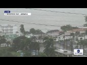 LIVE VIEW: Montego Bay, Jamaica as the island prepares for Hurricane Melissa