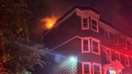 Boston firefighters battle Dorchester house fire Wednesday