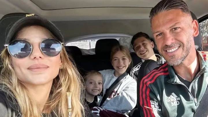 Evangelina Anderson habló de Demichelis en su rol como padre y dejó dudas