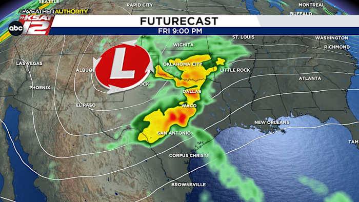 Humidity drops today, plus an update on Friday’s storm chance