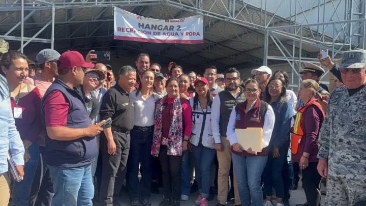 Sheinbaum y Menchaca coordinan atención a zonas afectadas de Hidalgo